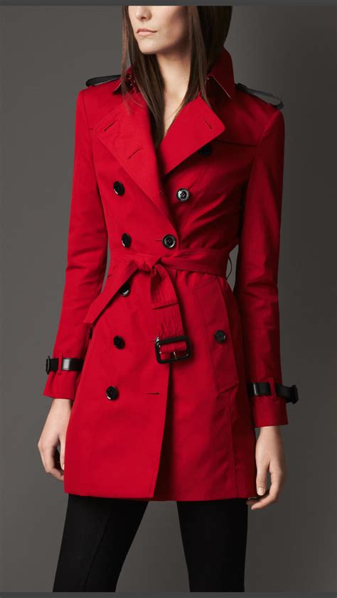 burberry trench coat red|Burberry trench coat sale outlet.